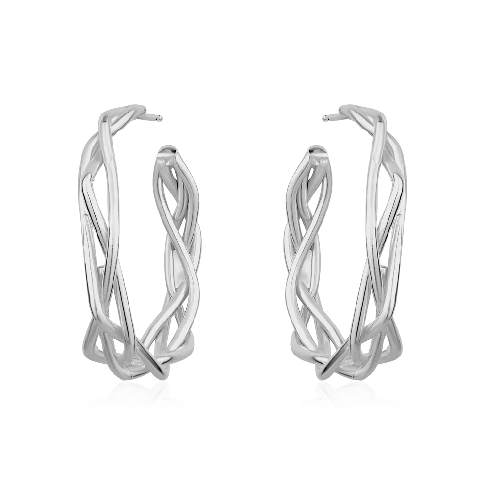 French braid hoops