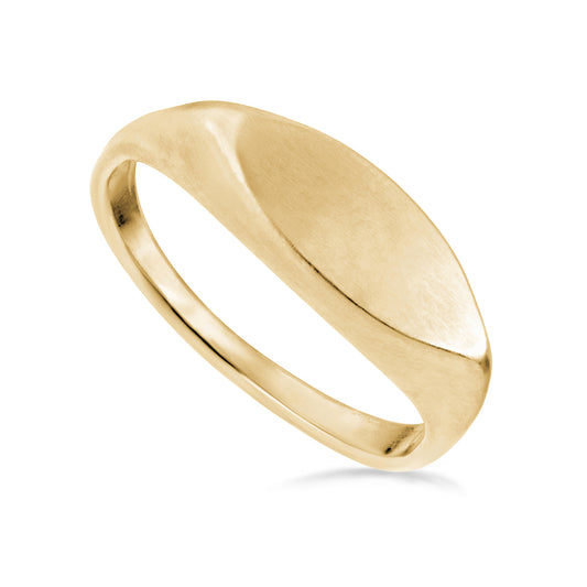 Marquise signet ring