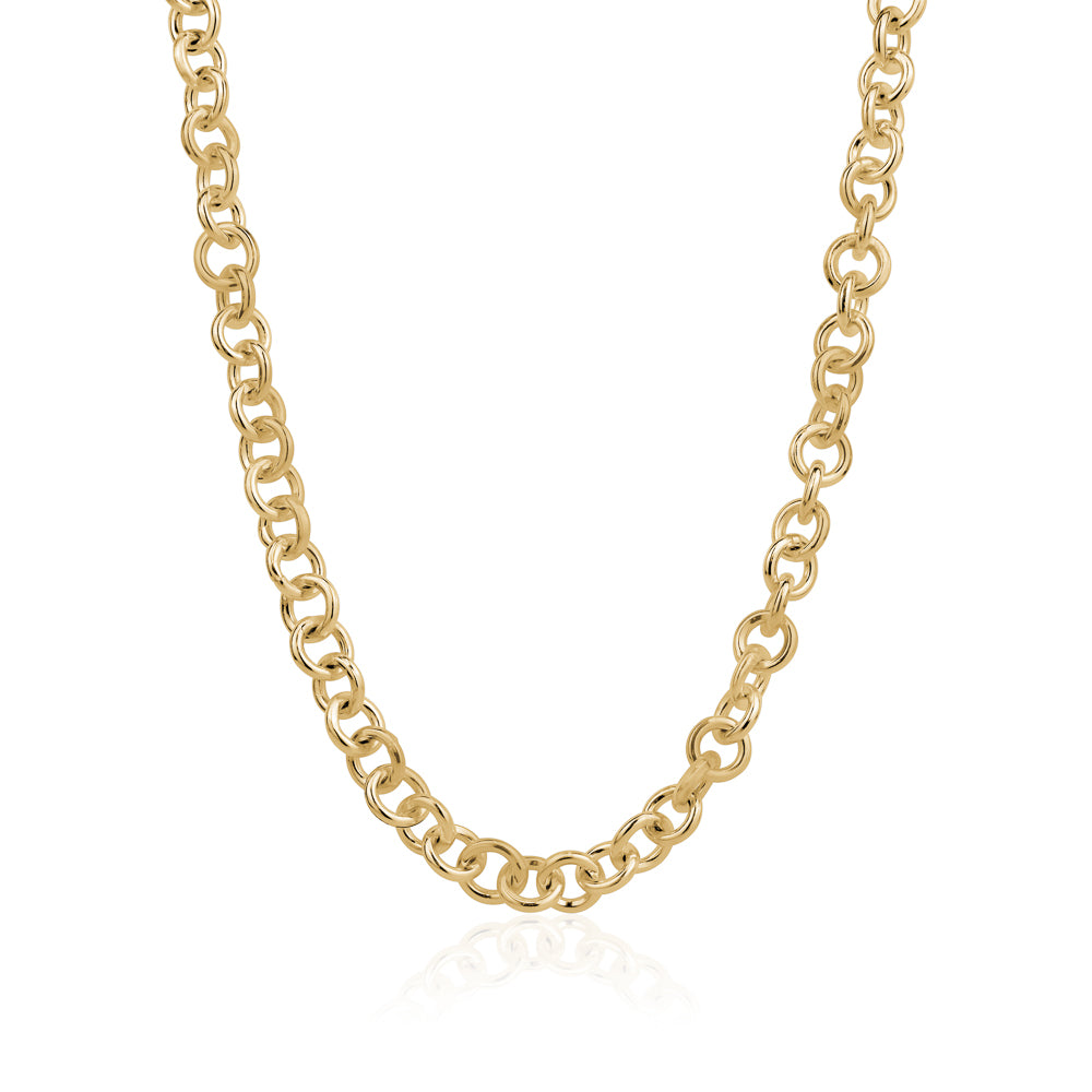 Starlink chain in 18K yellow gold